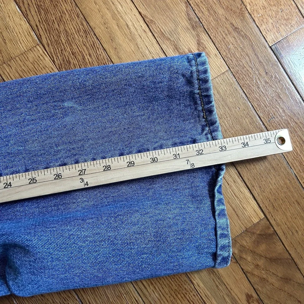 Levis 517 Men Size 40x32 (Actual 40x33) Stone Wash Bootcut Denim Jeans